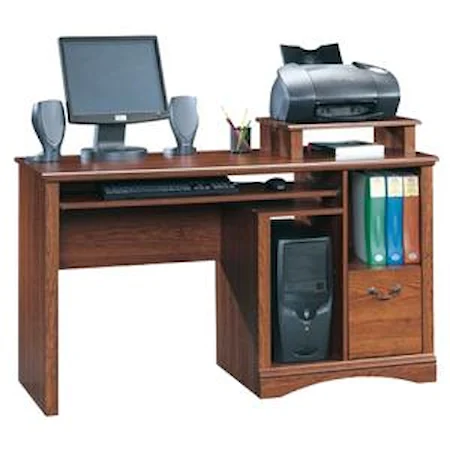 Computer Desk with Keyboard Shelf